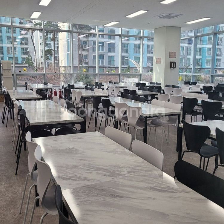 업소용 식당 한식 뷔페 함바 식탁 테이블 4인 750*1200 30각 40각--7